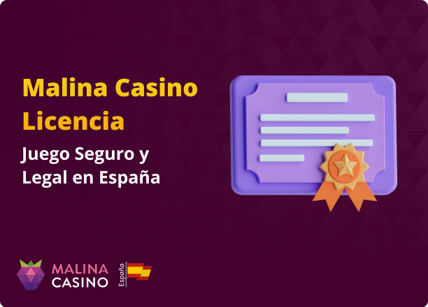 Malina Casino es un casino con licencia y los jugadores españoles pueden disfrutar de sus servicios legalmente.